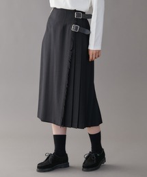 O'NEIL of DUBLIN | O'NEIL OF DUBLIN | ウーステッドウール ミドルキルトスカート WOMEN(スカート)