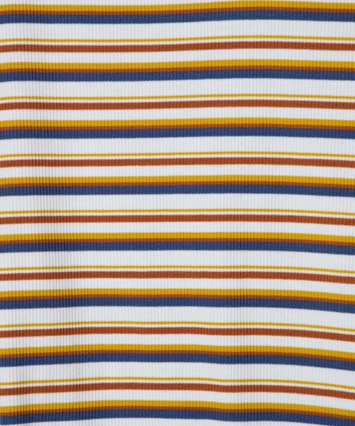 DuKKah(デュカ)の「Dukkah/【WEB限定】【低身長向け】コットンストライプTシャツ(Tシャツ/カットソー・レディース・ホワイト系その他5/イエロー系その他6/レッド系その他5・X-SMALL)」の5枚目の写真