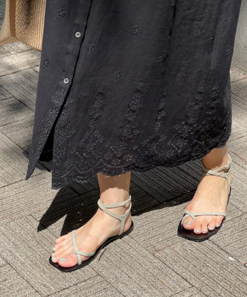 A EMERY トング サンダル REEMA plage フラット 専用A EMERY/エーエメリー REEMA サンダル（A EMERYReema レザー