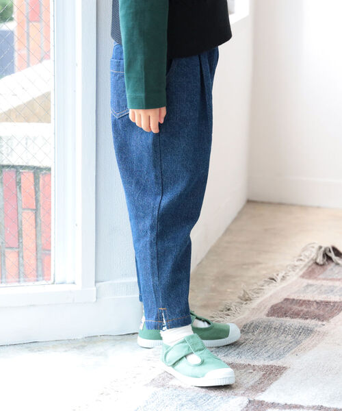 B:MING by BEAMS(ビーミングバイビームス)の「B:MING by BEAMS / タックデニムパンツ(110~160cm)(デニムパンツ・キッズ・インディゴブルー/ブルー・110/120/130/140/150/160)」の16枚目の写真