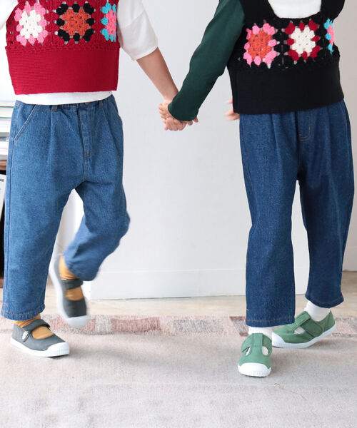 B:MING by BEAMS(ビーミングバイビームス)の「B:MING by BEAMS / タックデニムパンツ(110~160cm)(デニムパンツ・キッズ・インディゴブルー/ブルー・110/120/130/140/150/160)」の7枚目の写真