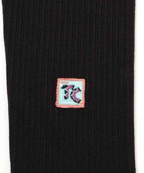 チチカカ（チチカカ）の「リブインナーロングＴシャツ（Tシャツ/カットソー・レディース・その他1/アイボリー/ブラック・FREE）」の15枚目の写真