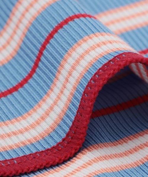 チチカカ（チチカカ）の「リブインナーロングＴシャツ（Tシャツ/カットソー・レディース・その他1/アイボリー/ブラック・FREE）」の19枚目の写真