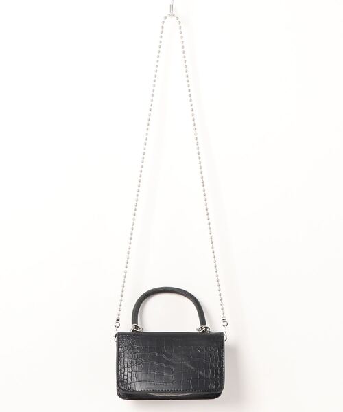 Burner(バーナー)の「【OKUOKU 0909】クロコ風 チェーンショルダーバッグ / oku-bag-496-18(ショルダーバッグ・レディース・その他1・FREE)」の2枚目の写真