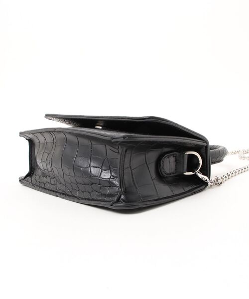 Burner(バーナー)の「【OKUOKU 0909】クロコ風 チェーンショルダーバッグ / oku-bag-496-18(ショルダーバッグ・レディース・その他1・FREE)」の3枚目の写真