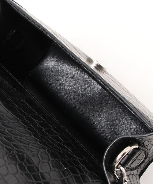 Burner(バーナー)の「【OKUOKU 0909】クロコ風 チェーンショルダーバッグ / oku-bag-496-18(ショルダーバッグ・レディース・その他1・FREE)」の4枚目の写真