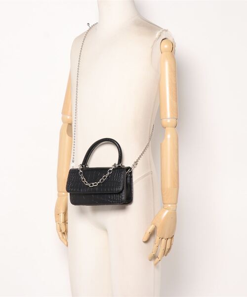 Burner(バーナー)の「【OKUOKU 0909】クロコ風 チェーンショルダーバッグ / oku-bag-496-18(ショルダーバッグ・レディース・その他1・FREE)」の7枚目の写真