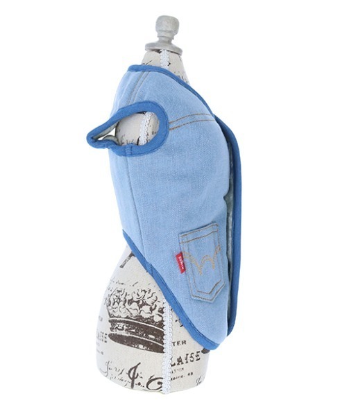 EDWIN（エドウィン）の「EDWIN/デニム風ボアベスト（ペットウェア・メンズ・ネイビー/ブルー・XS/M/S/L/2L/3L）」の8枚目の写真