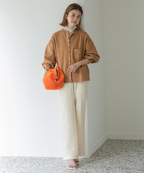 セール】【A POINT ETC/アポワン】 フェイクファー2WAY BAG