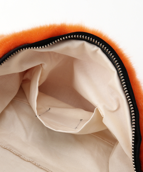 セール】【A POINT ETC/アポワン】 フェイクファー2WAY BAG