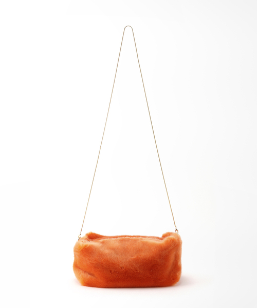 セール】【A POINT ETC/アポワン】 フェイクファー2WAY BAG