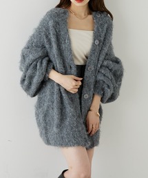 Chico | 【新色追加】2wayシャギールーズニットカーディガン(カーディガン/ボレロ)