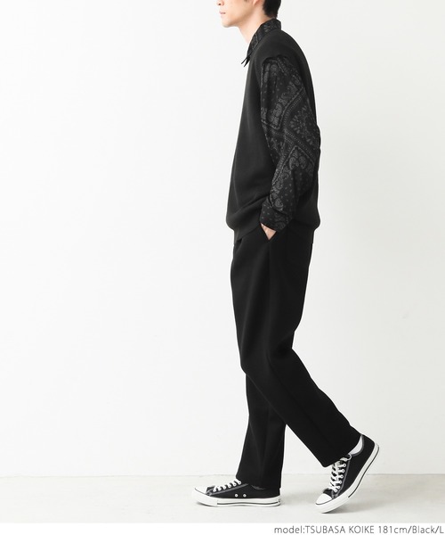 coca(coca)(コカ)の「メンズニットベスト(ベスト・メンズ・ネイビー/ブラウン/ブラック・M/L/XL)」の15枚目の写真