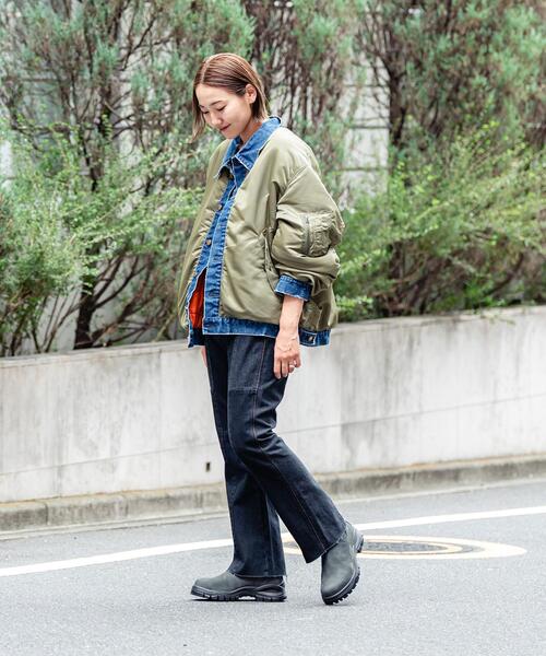 Blundstone（ブランドストーン）の「【国内EXCLUSIVE】＜BLUNDSTONE＞レザー ラグ ブーツ（ブーツ・レディース・ブラック・5/3/4）」の2枚目の写真