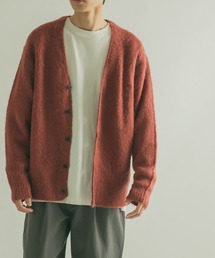 FORK&SPOON | 『ユニセックス』『WEB/一部店舗限定カラー』FORK&SPOON　モヘアニットカーディガン(カーディガン/ボレロ)