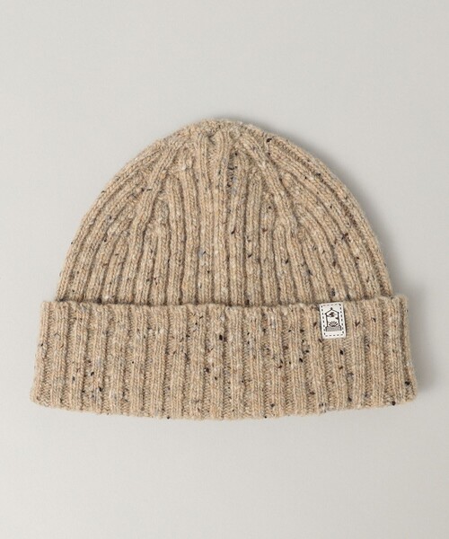 INVERALLAN(インバーアラン)の「INVERALLAN: DONEGAL ドネガル ニット キャップ ニット帽(ニットキャップ/ビーニー・メンズ・ベージュ/グレー/イエロー/ネイビー・ONE SIZE)」の3枚目の写真