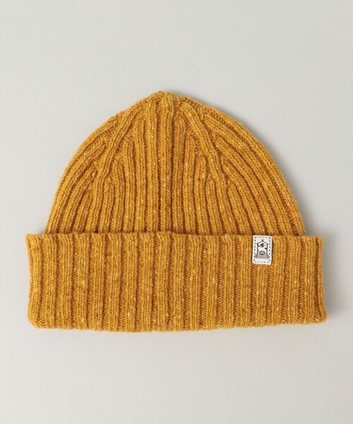 INVERALLAN(インバーアラン)の「INVERALLAN: DONEGAL ドネガル ニット キャップ ニット帽(ニットキャップ/ビーニー・メンズ・ベージュ/グレー/イエロー/ネイビー・ONE SIZE)」の1枚目の写真