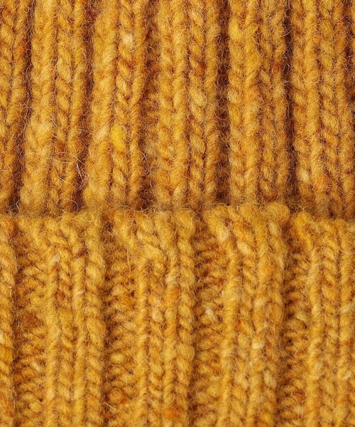 INVERALLAN(インバーアラン)の「INVERALLAN: DONEGAL ドネガル ニット キャップ ニット帽(ニットキャップ/ビーニー・メンズ・ベージュ/グレー/イエロー/ネイビー・ONE SIZE)」の6枚目の写真