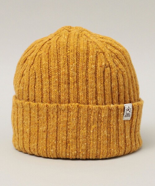 INVERALLAN(インバーアラン)の「INVERALLAN: DONEGAL ドネガル ニット キャップ ニット帽(ニットキャップ/ビーニー・メンズ・ベージュ/グレー/イエロー/ネイビー・ONE SIZE)」の8枚目の写真