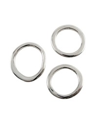 Losau（ロサウ）の「Losau ロサウ / Distortion double ring シルバー925ディストーショントリプルリング / lo-r013（リング）」