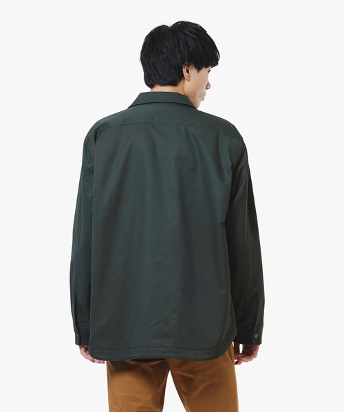 セール】プレーン×バッファローチェックリバーシブルシャツアウター