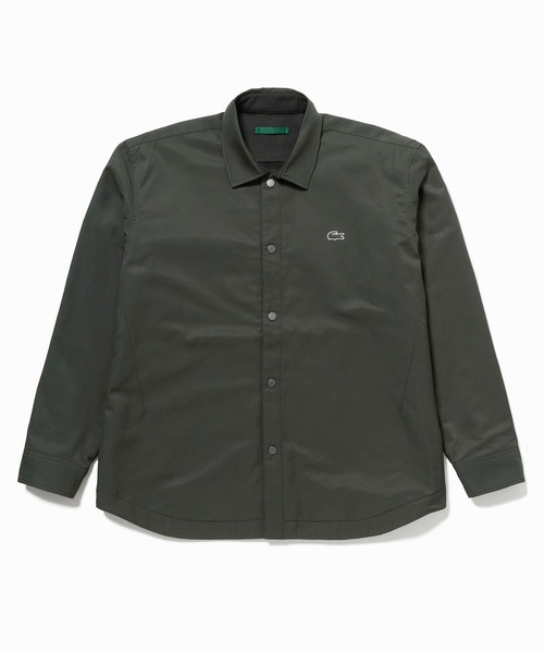 プレーン×バッファローチェックリバーシブルシャツアウター（シャツ