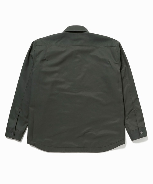 セール】プレーン×バッファローチェックリバーシブルシャツアウター