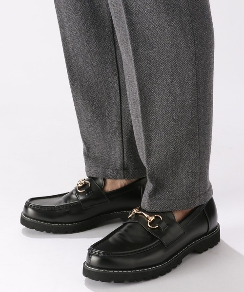 niko and...（ニコアンド）の「ウール混ヘリンボ－ンスリムパンツ（その他パンツ・メンズ・チャコール/ネイビー/ライトブラウン・MEDIUM/LARGE）」の18枚目の写真