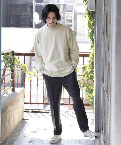 niko and...（ニコアンド）の「ウール混ヘリンボ－ンスリムパンツ（その他パンツ・メンズ・チャコール/ネイビー/ライトブラウン・MEDIUM/LARGE）」の20枚目の写真