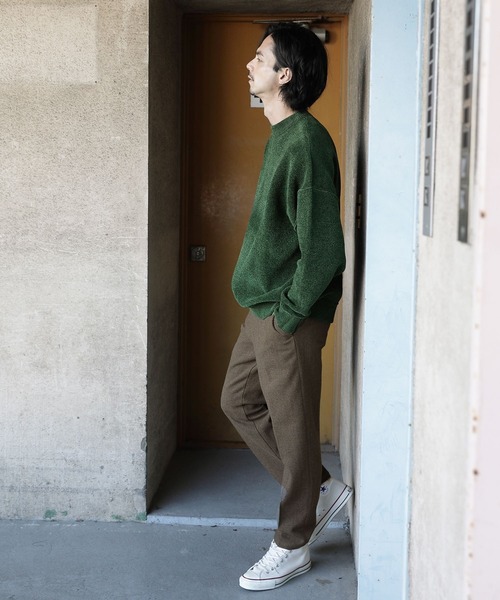 niko and...（ニコアンド）の「ウール混ヘリンボ－ンスリムパンツ（その他パンツ・メンズ・チャコール/ネイビー/ライトブラウン・MEDIUM/LARGE）」の21枚目の写真