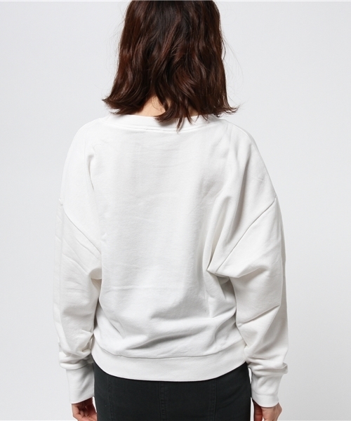 OUTLET(アウトレット)の「【Ciaopanic】ドルマン裏毛プルオーバー(Tシャツ/カットソー・レディース・グレー/ライトグリーン/ホワイト・FREE)」の6枚目の写真