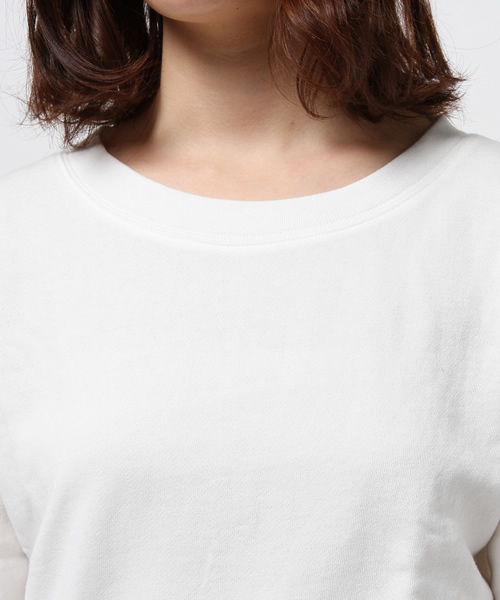 OUTLET(アウトレット)の「【Ciaopanic】ドルマン裏毛プルオーバー(Tシャツ/カットソー・レディース・グレー/ライトグリーン/ホワイト・FREE)」の7枚目の写真