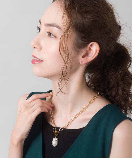 LAYMEE（レイミー）の「Renoir pearl necklace / ルノアールパールネックレス（ネックレス・レディース・ゴールド/シルバー・FREE）」の3枚目の写真