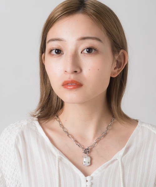 LAYMEE（レイミー）の「Renoir pearl necklace / ルノアールパールネックレス（ネックレス・レディース・ゴールド/シルバー・FREE）」の4枚目の写真