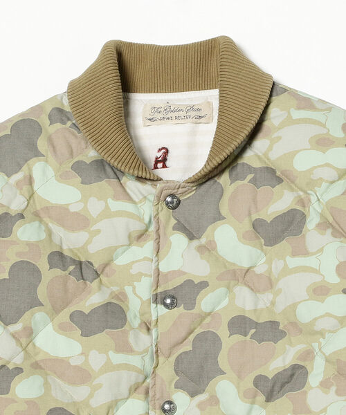 REMI RELIEF（レミレリーフ）の「REMI RELIEF × BEAMS PLUS / 別注 Camouflage Quilt