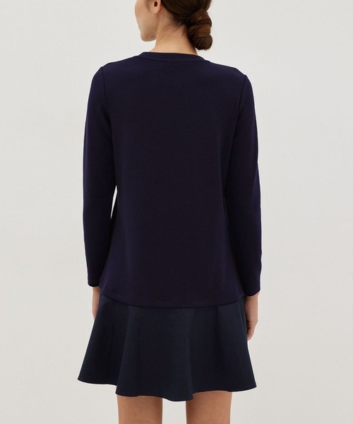 Love,Bonito(ラブボニート)の「ジャーニ ネオプレン Aライン ミニドレス(ワンピース・レディース・ネイビー/ベージュ・X-SMALL/SMALL/MEDIUM/LARGE)」の17枚目の写真