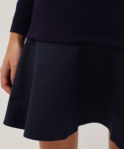 Love,Bonito(ラブボニート)の「ジャーニ ネオプレン Aライン ミニドレス(ワンピース・レディース・ネイビー/ベージュ・X-SMALL/SMALL/MEDIUM/LARGE)」の3枚目の写真