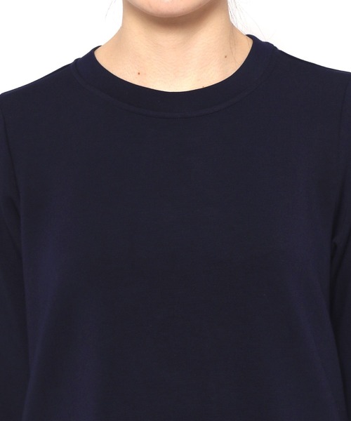 Love,Bonito(ラブボニート)の「ジャーニ ネオプレン Aライン ミニドレス(ワンピース・レディース・ネイビー/ベージュ・X-SMALL/SMALL/MEDIUM/LARGE)」の4枚目の写真