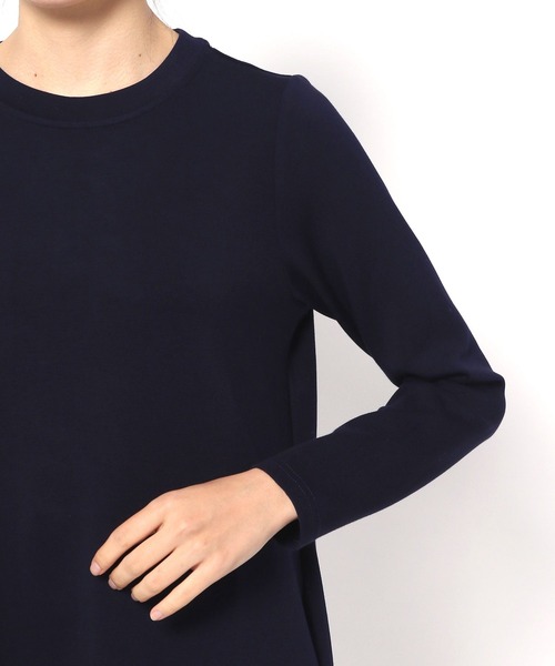 Love,Bonito(ラブボニート)の「ジャーニ ネオプレン Aライン ミニドレス(ワンピース・レディース・ネイビー/ベージュ・X-SMALL/SMALL/MEDIUM/LARGE)」の16枚目の写真