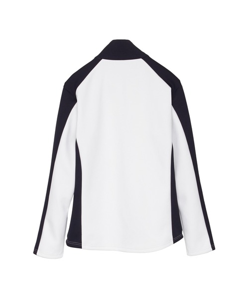 TORNADO MART（トルネードマート）の「TORNADO MART∴バイカラートラックジャージー（ブルゾン・メンズ・ブラック/ホワイト・M/L/LL）」の3枚目の写真