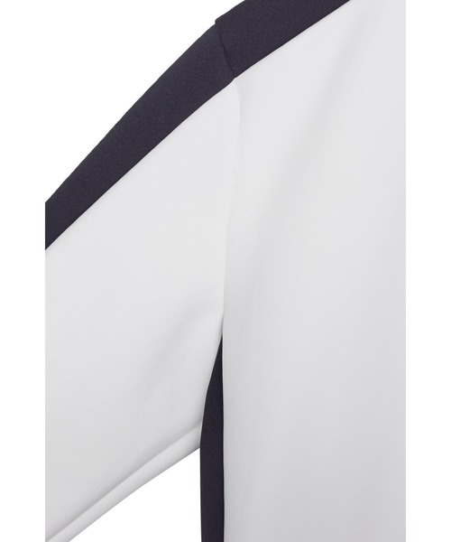 TORNADO MART（トルネードマート）の「TORNADO MART∴バイカラートラックジャージー（ブルゾン・メンズ・ブラック/ホワイト・M/L/LL）」の7枚目の写真