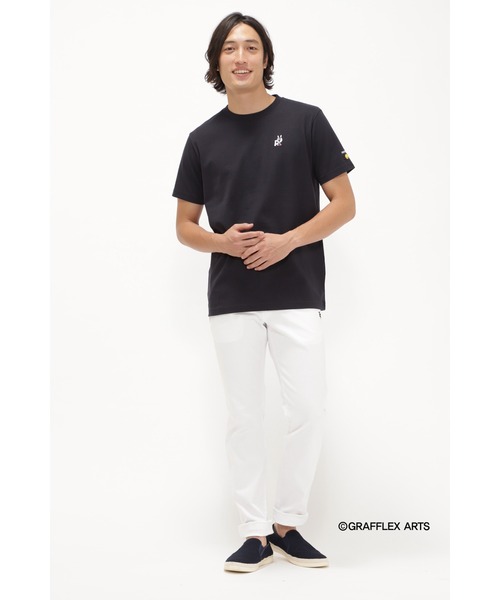 PEARLYGATES パーリーゲイツ ハッカープロジェクト ストレッチTシャツ PEARLY GATES（パーリーゲイツ）の「【PEARLY GATES | GRAFFLEX