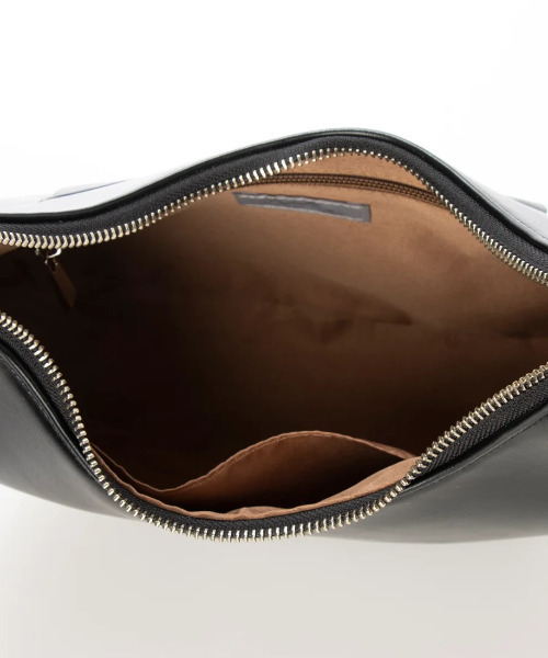 cache cache（カシュ カシュ）の「カシュカシュ cachecache / 三日月形ワンショルダー（ショルダーバッグ・レディース・ブラック/アイボリー/ラベンダー/イエロー/ベージュ系その他・FREE）」の20枚目の写真