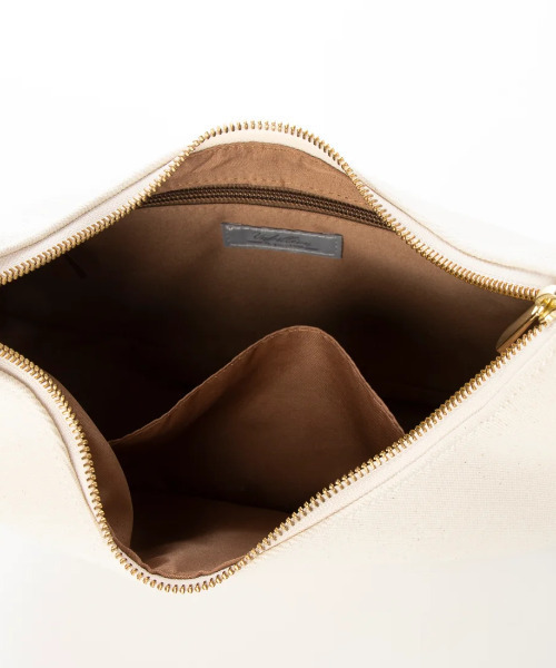 cache cache（カシュ カシュ）の「カシュカシュ cachecache / 三日月形ワンショルダー（ショルダーバッグ・レディース・ブラック/アイボリー/ラベンダー/イエロー/ベージュ系その他・FREE）」の15枚目の写真