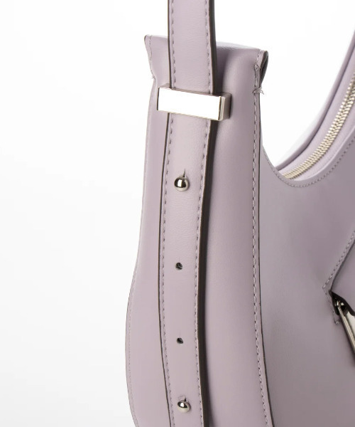 cache cache（カシュ カシュ）の「カシュカシュ cachecache / 三日月形ワンショルダー（ショルダーバッグ・レディース・ブラック/アイボリー/ラベンダー/イエロー/ベージュ系その他・FREE）」の10枚目の写真