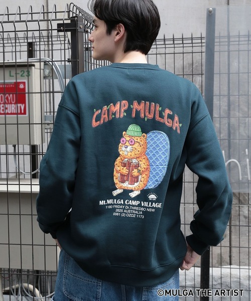 RAGEBLUE（レイジブルー）の「【MULGA THE LIFE】コラボ裏起毛プリント