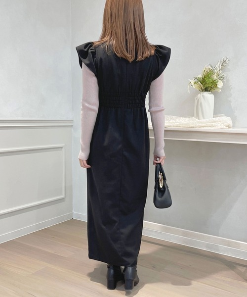 apres jour（アプレジュール）の「アソートロングジャンスカ【ZOZOTOWN限定アイテム】（ジャンパースカート・レディース・ブラック/ダークブラウン/ベージュ系その他/ピンク系その他・X-LARGE/フリー）」の21枚目の写真