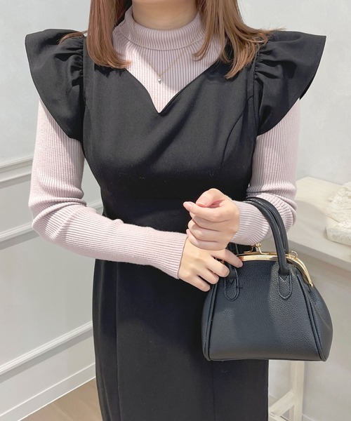 apres jour（アプレジュール）の「アソートロングジャンスカ【ZOZOTOWN限定アイテム】（ジャンパースカート・レディース・ブラック/ダークブラウン/ベージュ系その他/ピンク系その他・X-LARGE/フリー）」の13枚目の写真