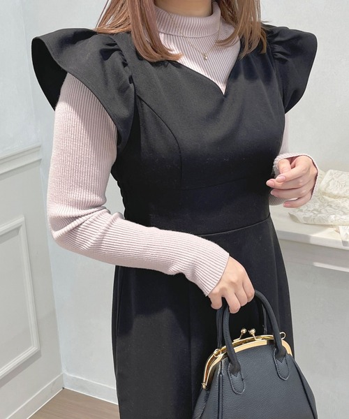 apres jour（アプレジュール）の「アソートロングジャンスカ【ZOZOTOWN限定アイテム】（ジャンパースカート・レディース・ブラック/ダークブラウン/ベージュ系その他/ピンク系その他・X-LARGE/フリー）」の15枚目の写真