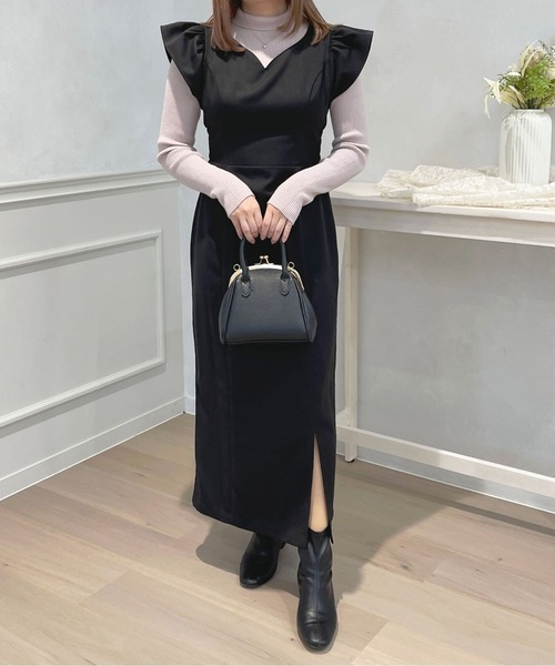 apres jour（アプレジュール）の「アソートロングジャンスカ【ZOZOTOWN限定アイテム】（ジャンパースカート・レディース・ブラック/ダークブラウン/ベージュ系その他/ピンク系その他・X-LARGE/フリー）」の17枚目の写真